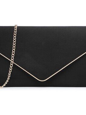 Women Faux Suede Clutch Purse Evening Bag Bridal Formal Handbag
